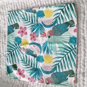 Tropical pillow case